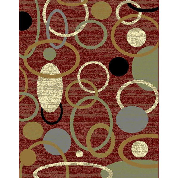 Wool Geometric Indoor Rug