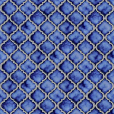 Carreau de mosaïque en porcelaine pour mur et plancher de 2 po x 2 po Hudson Tangier