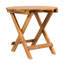 Table d'appoint pliable en bois, gain d'espace, utilisable comme table de chevet