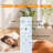 Retractable Blade Bulb-Style Ceiling Fan with Light and Remote Control