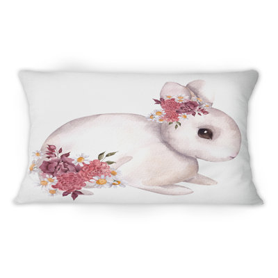 Floral Throw Pillow