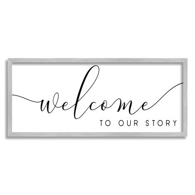 «Welcome To Our Story», art de la giclée encadrée par Anna Quach