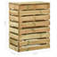 Tiptonville Wood Stationary Composter with Latching Lid