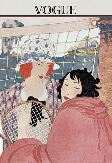 « tennis de mode tennis », impression, H 66 po x l 44 po x P 1,5 po
