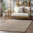 Jeni SuperiorWash Solid Faux Rabbit Machine Washable Area Rug-1500429422