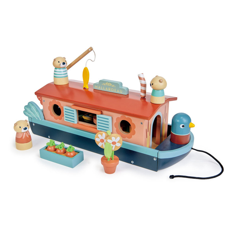 Little Otter Canal Boat Dollhouse