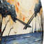 Horloge murale plage-93397886