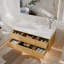 Meuble-lavabo flottant 48 po Corydon