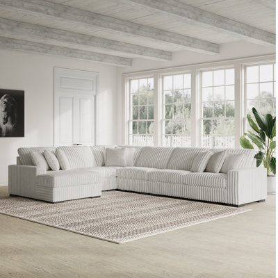 Canapé modulaire 5 pièces avec méridienne Stupendous