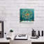  «Golden Partridge» par Elle Media Group, art mural sur toile, 12 po x 12 po