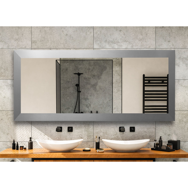Mirror, Silver, 33" x 60"