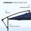 Parasol de patio 120 "Cantilver-718425478