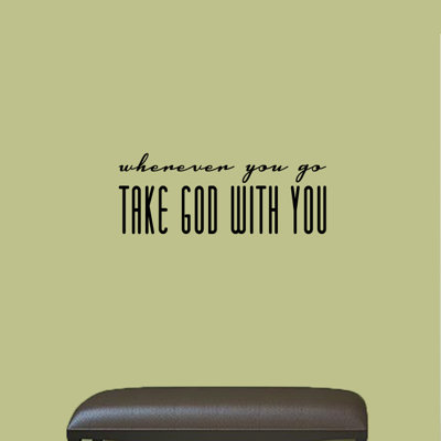 Text & Numbers Non-Wall Damaging Wall Decal
