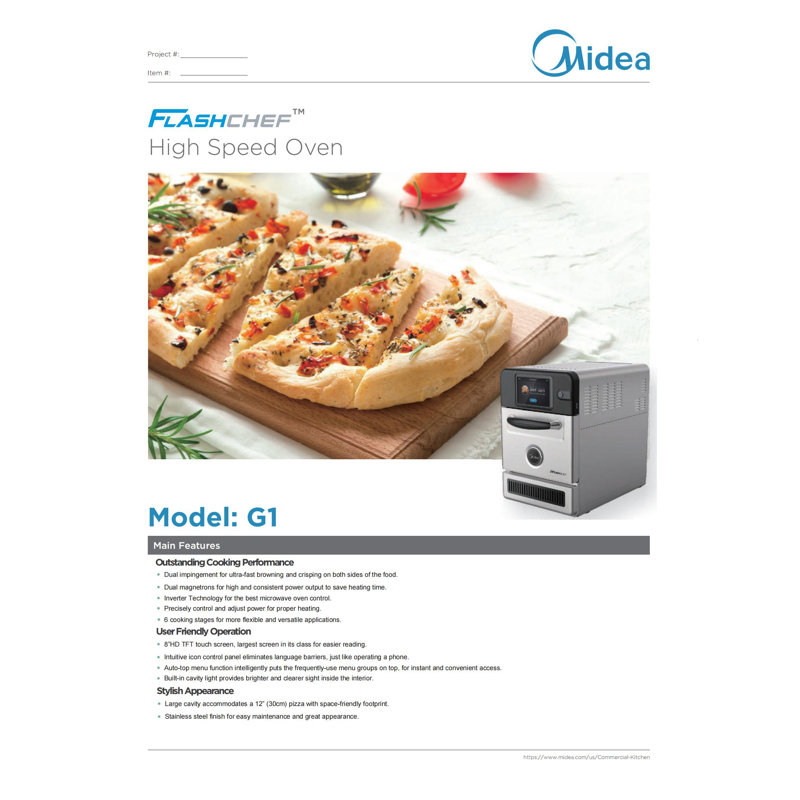 Elite Kitchen Supply 0.66 Cubic Feet 6000 Watt Convection Countertop Microwave with Sensor Cooking
