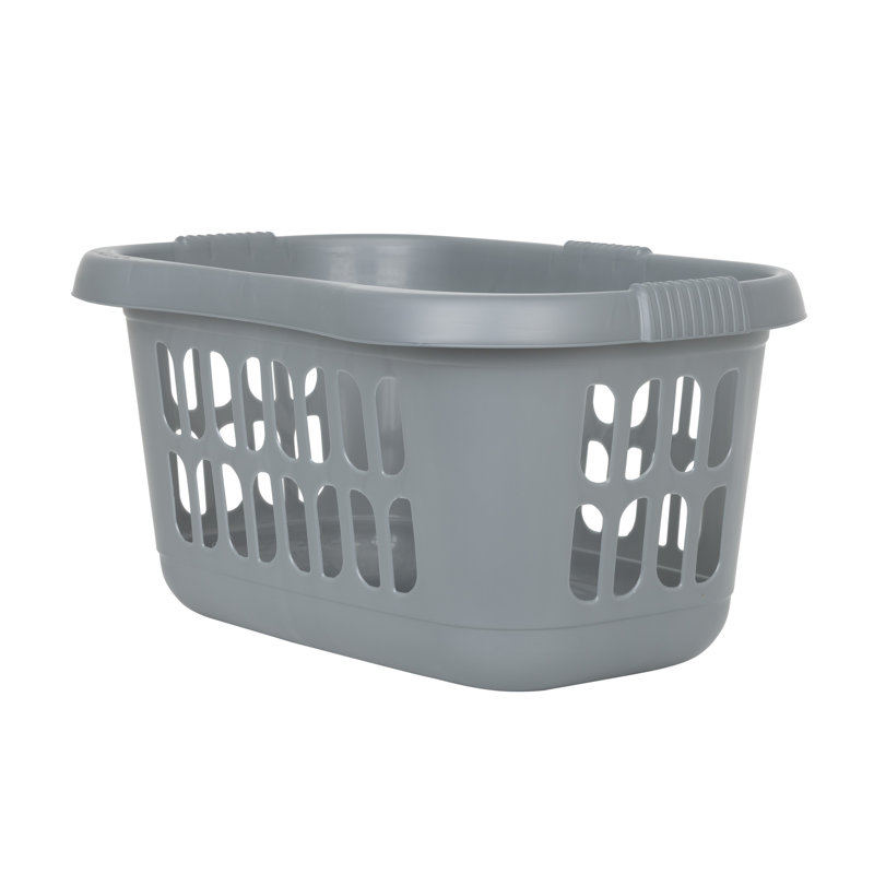 Wham Casa Hipster Laundry Basket, Silver