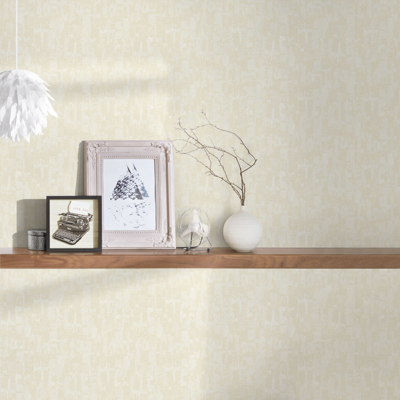 Riehl 10.05m x 70cm Matte Wallpaper Roll, Cream
