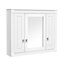 Armoire murale de salle de bain avec miroir