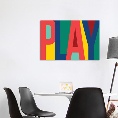 Play - Wrapped Canvas Print