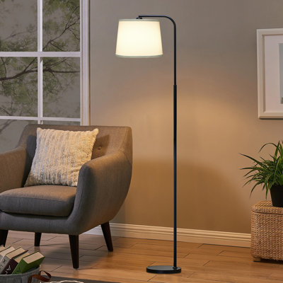 Lampe sur pied Serda de 65 po pour travail/lecture, luminosité et couleur (ampoule DEL incluse)