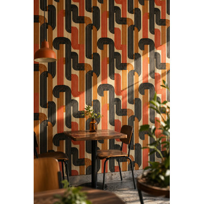 Papier peint moderne Mid Century