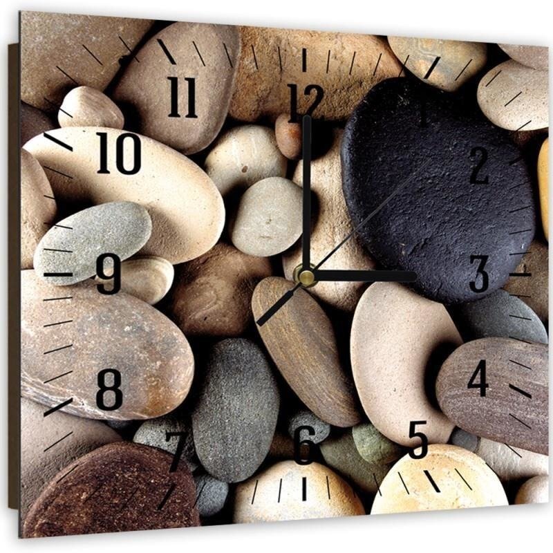 Analoge Wanduhr Stone Geräuschlos