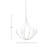 Nakita Chandelier - White-87387586