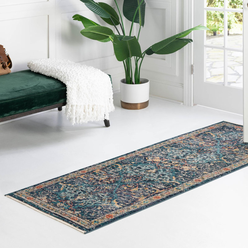 Alkire Floral Indoor Rug, Runner 2'11" x 16'5"