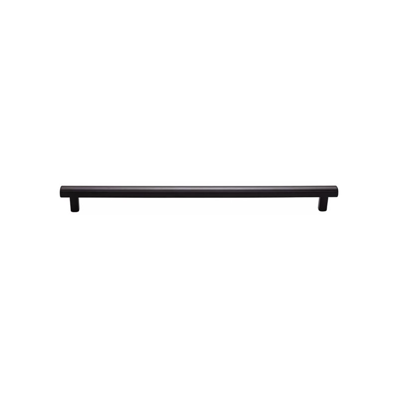 Hillmont Bar Pull, Flat Black, 12" Center to Center