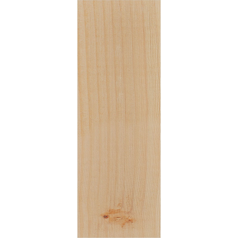 Queue de chevron lisse Huntington, Sapin de Douglas, 10"H x 3 1/2"W x 32"L