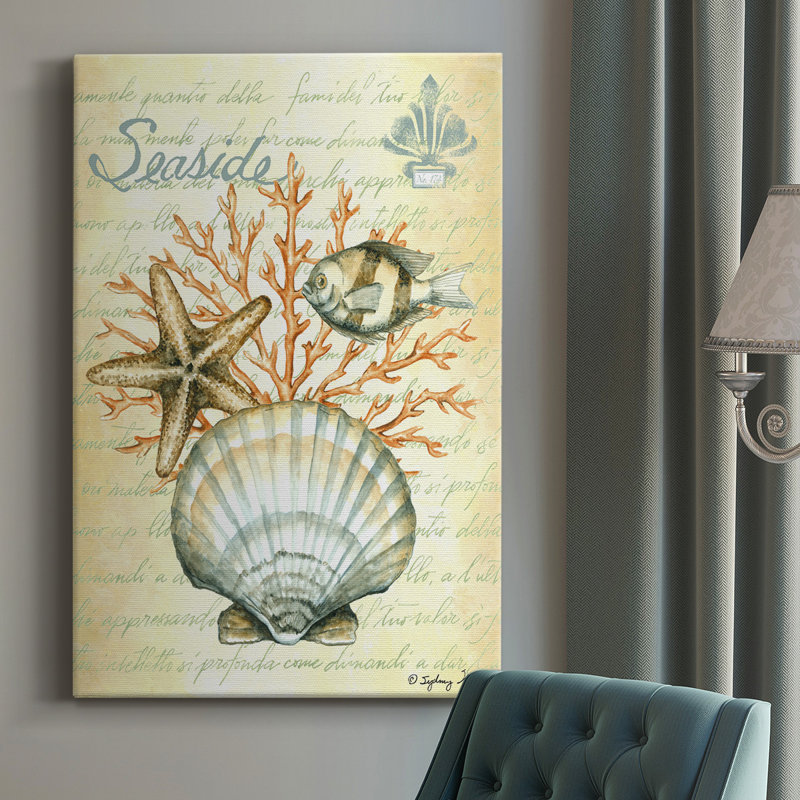 «Under the Sea I», impression sur toile tendue, L 40 po x H 60 po