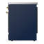 Cuisinière à induction ILVE Majestic III Series 30 po avec 4 éléments à induction (porte en verre)-124828617-124828609