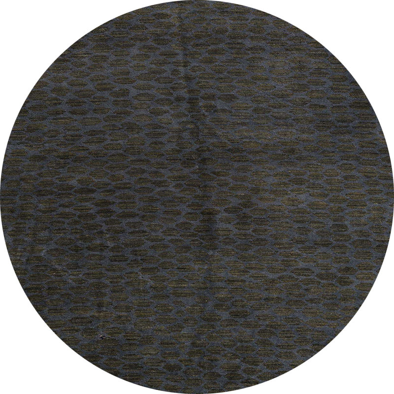 Tapis abstrait moderne 5076, Rond 6 pi