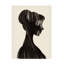 «Little Dean Silhouette», art sur toile-105648021
