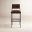 Valeene Upholstered Bar Stool with Metal Frame-1739196428-1745051382