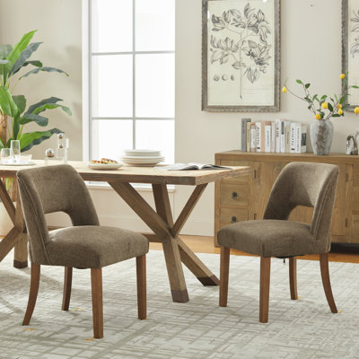 Nakenzie Upholstered Back Side Dining Chair by Kelly Clarkson Home