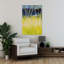 «Serene Birch Meadow Abstract Contemporary Landscape Nature», art mural-2057634304