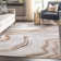Kampen Glam Abstract Ivory Area Rug
