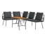 Rectangular 2 - Piece 5 - Person Outdoor Table Set