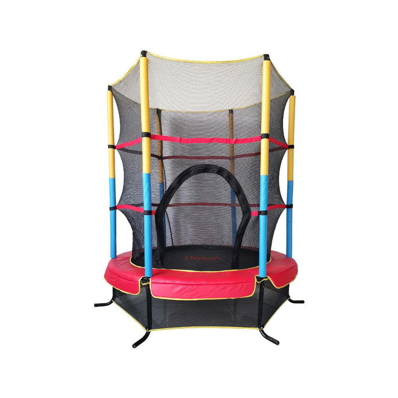 Blue Elephant 41.8cm Round Backyard Trampoline with Safety Enclosure