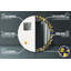 Huldar Glass Flat Wall Mirror