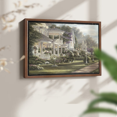 Minns House -Framed Print - Restickable