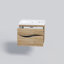 Meuble-lavabo simple 27,6 po avec plateau en céramique Besnard