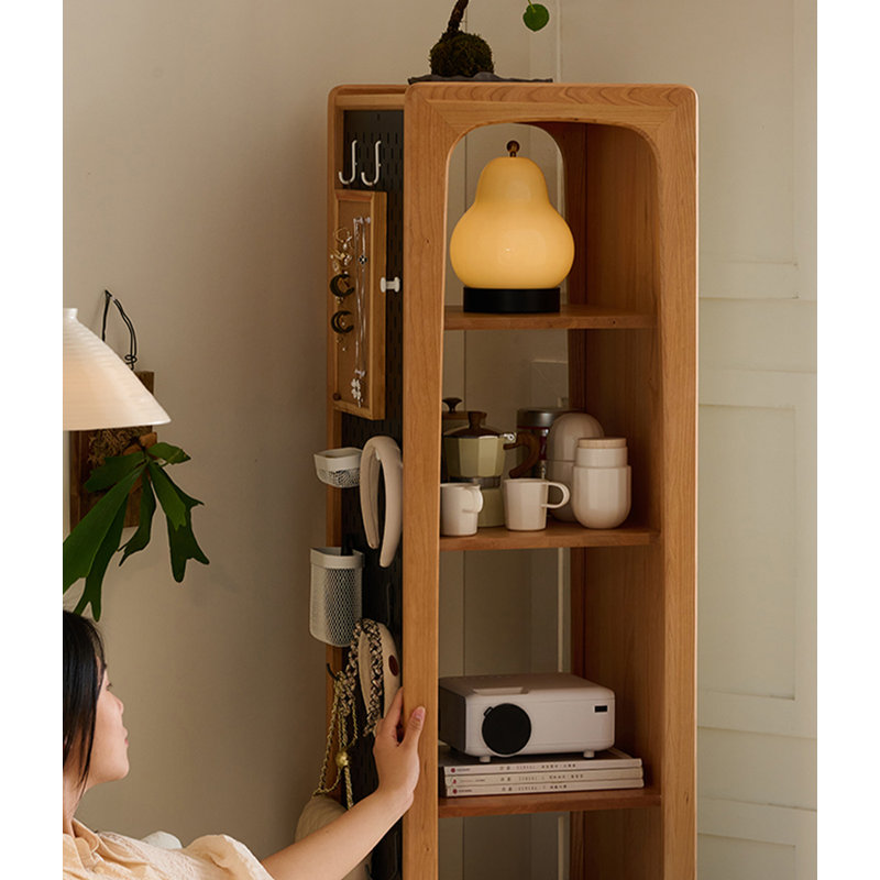 Miroir pleine grandeur de style Mid-Century