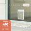 Porte pour animaux en aluminium l 9,45 po x H 12,6 po