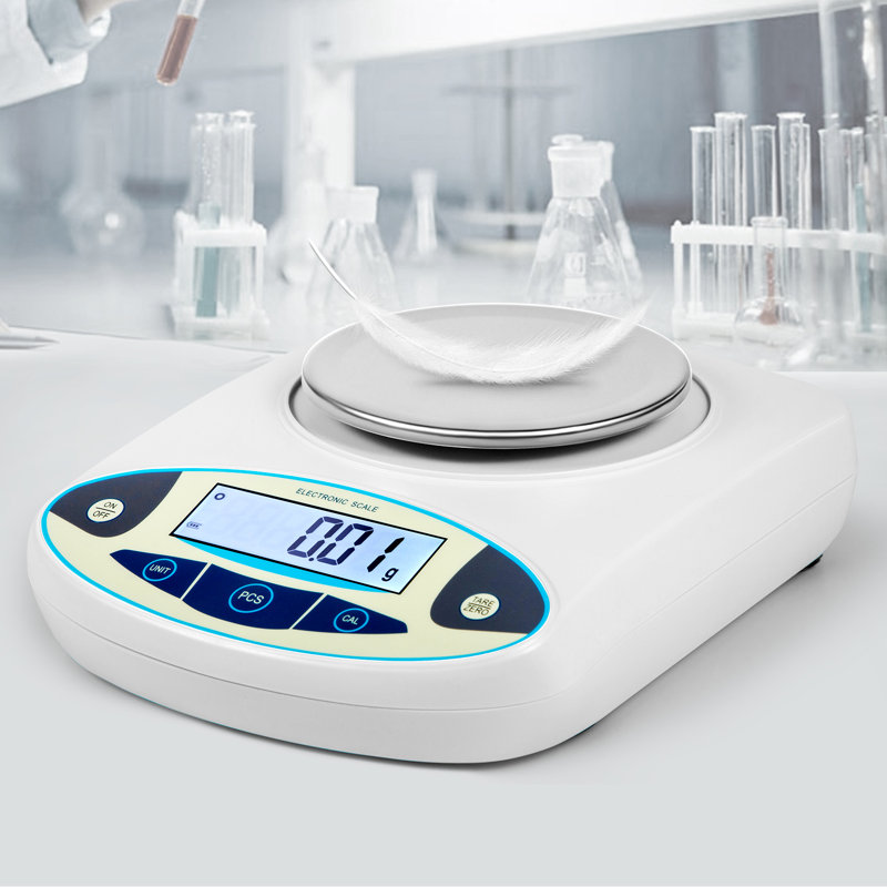 Lab Scale Analytical Balance, 3000g x 0.01g Accuracy High Precision Lab