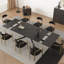 Ensemble de salle à manger 9 pièces Loubid-956859359-956859358