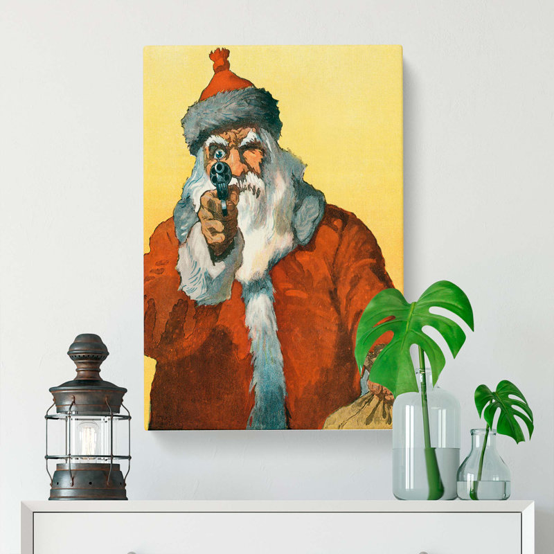 Hands Up! by Will Crawford - Wrapped Canvas Painting, 50cm H x 35cm W x 3cm D