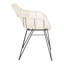 Fauteuil en fer Dannelley