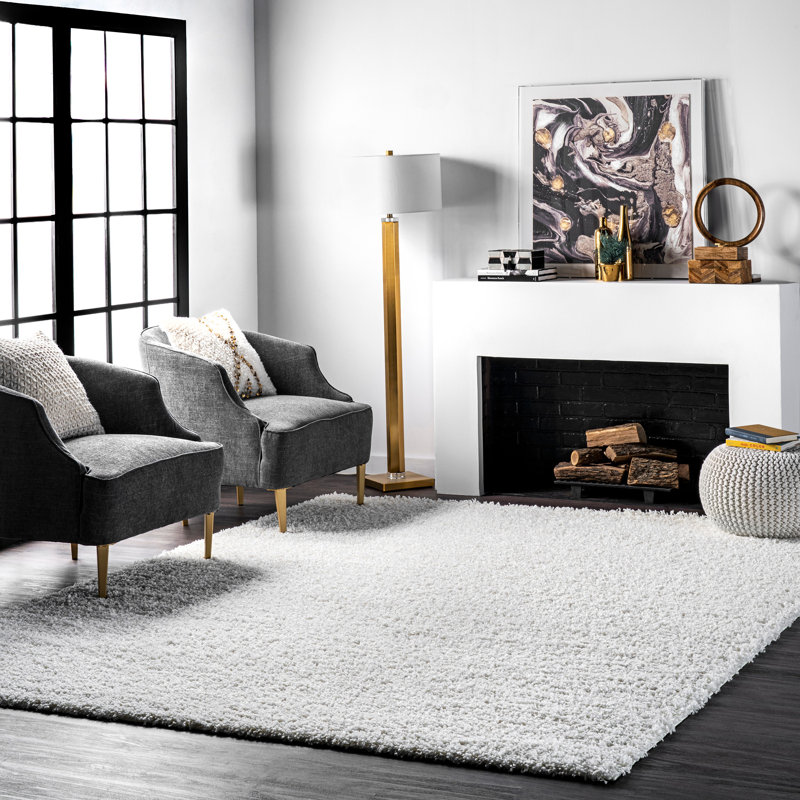 Solid Colour Area Rug, Square 160cm