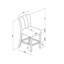 Ensemble de 2 tabourets de bar Magaly Beige